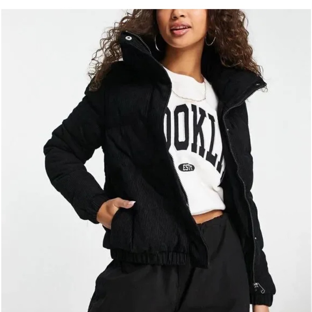 Never used Brave Soul slay cord Women's Black Puffer Jacket